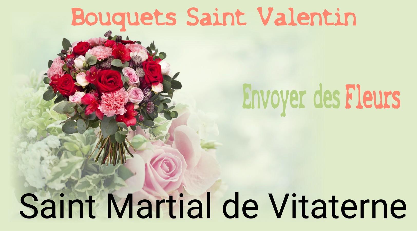 Roses de Saint-Valentin livrées à Saint-Martial-de-Vitaterne